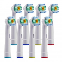 8pcs Clean Brush Heads for Oral B